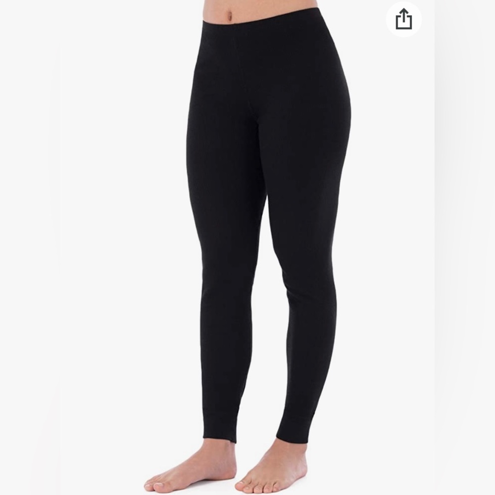 NWOT Waffle Thermal Fruit of the Loom Long Underwear Pant Women’s L